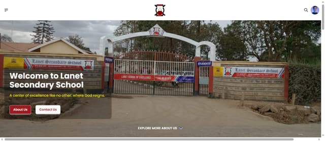 High School Website