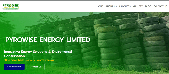 Green Energy Company Website